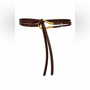 REVOLVE Loop Belt in Brown NEW
